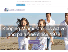 Tablet Screenshot of drmichaelnewman.com